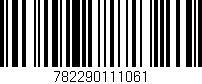 Código de barras (EAN, GTIN, SKU, ISBN): '782290111061'