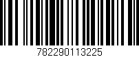 Código de barras (EAN, GTIN, SKU, ISBN): '782290113225'