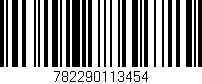Código de barras (EAN, GTIN, SKU, ISBN): '782290113454'