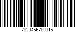 Código de barras (EAN, GTIN, SKU, ISBN): '7823456789915'