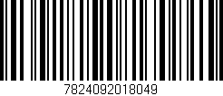 Código de barras (EAN, GTIN, SKU, ISBN): '7824092018049'