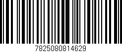 Código de barras (EAN, GTIN, SKU, ISBN): '7825080814629'