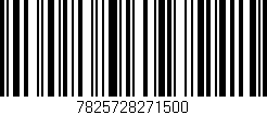 Código de barras (EAN, GTIN, SKU, ISBN): '7825728271500'