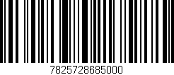 Código de barras (EAN, GTIN, SKU, ISBN): '7825728685000'