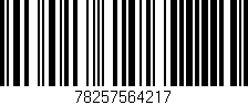 Código de barras (EAN, GTIN, SKU, ISBN): '78257564217'