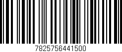 Código de barras (EAN, GTIN, SKU, ISBN): '7825756441500'