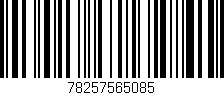 Código de barras (EAN, GTIN, SKU, ISBN): '78257565085'