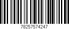 Código de barras (EAN, GTIN, SKU, ISBN): '78257574247'