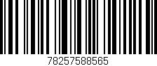 Código de barras (EAN, GTIN, SKU, ISBN): '78257588565'