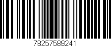 Código de barras (EAN, GTIN, SKU, ISBN): '78257589241'