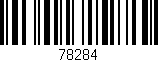 Código de barras (EAN, GTIN, SKU, ISBN): '78284'