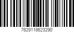 Código de barras (EAN, GTIN, SKU, ISBN): '7829118623290'