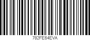 Código de barras (EAN, GTIN, SKU, ISBN): '782FE64EVA'