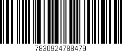 Código de barras (EAN, GTIN, SKU, ISBN): '7830924788479'