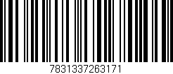 Código de barras (EAN, GTIN, SKU, ISBN): '7831337263171'