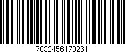 Código de barras (EAN, GTIN, SKU, ISBN): '7832456178261'