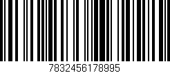 Código de barras (EAN, GTIN, SKU, ISBN): '7832456178995'