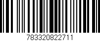 Código de barras (EAN, GTIN, SKU, ISBN): '783320822711'