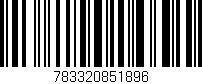 Código de barras (EAN, GTIN, SKU, ISBN): '783320851896'