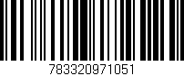 Código de barras (EAN, GTIN, SKU, ISBN): '783320971051'