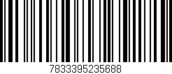 Código de barras (EAN, GTIN, SKU, ISBN): '7833395235688'