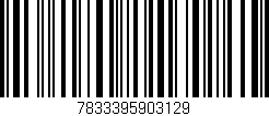 Código de barras (EAN, GTIN, SKU, ISBN): '7833395903129'
