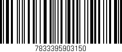 Código de barras (EAN, GTIN, SKU, ISBN): '7833395903150'