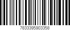 Código de barras (EAN, GTIN, SKU, ISBN): '7833395903358'