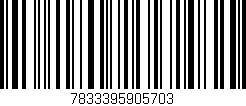 Código de barras (EAN, GTIN, SKU, ISBN): '7833395905703'