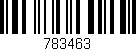 Código de barras (EAN, GTIN, SKU, ISBN): '783463'