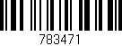 Código de barras (EAN, GTIN, SKU, ISBN): '783471'