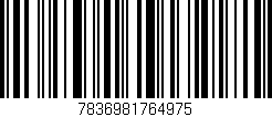 Código de barras (EAN, GTIN, SKU, ISBN): '7836981764975'