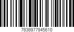 Código de barras (EAN, GTIN, SKU, ISBN): '7838977945610'