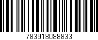 Código de barras (EAN, GTIN, SKU, ISBN): '783918088833'