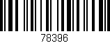 Código de barras (EAN, GTIN, SKU, ISBN): '78396'