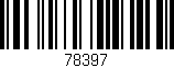 Código de barras (EAN, GTIN, SKU, ISBN): '78397'
