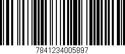 Código de barras (EAN, GTIN, SKU, ISBN): '7841234005897'