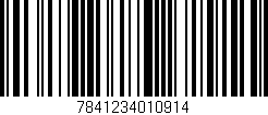 Código de barras (EAN, GTIN, SKU, ISBN): '7841234010914'