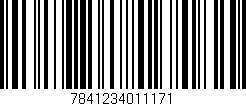 Código de barras (EAN, GTIN, SKU, ISBN): '7841234011171'