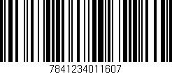 Código de barras (EAN, GTIN, SKU, ISBN): '7841234011607'