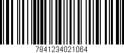 Código de barras (EAN, GTIN, SKU, ISBN): '7841234021064'