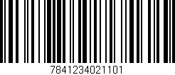 Código de barras (EAN, GTIN, SKU, ISBN): '7841234021101'