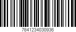 Código de barras (EAN, GTIN, SKU, ISBN): '7841234030936'