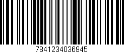 Código de barras (EAN, GTIN, SKU, ISBN): '7841234036945'