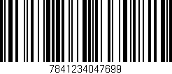 Código de barras (EAN, GTIN, SKU, ISBN): '7841234047699'
