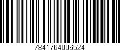 Código de barras (EAN, GTIN, SKU, ISBN): '7841764006524'