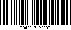 Código de barras (EAN, GTIN, SKU, ISBN): '7842017123388'