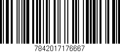 Código de barras (EAN, GTIN, SKU, ISBN): '7842017176667'