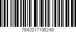 Código de barras (EAN, GTIN, SKU, ISBN): '7842017198249'