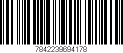Código de barras (EAN, GTIN, SKU, ISBN): '7842239694178'